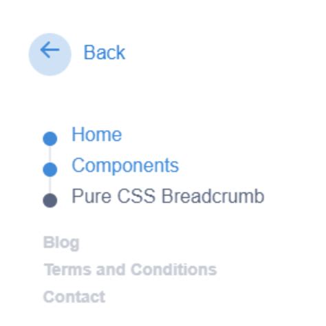 Bootstrap Breadcrumb In Navbar