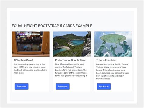 Bootstrap Card Height