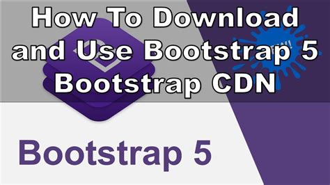 bootstrap cdn download