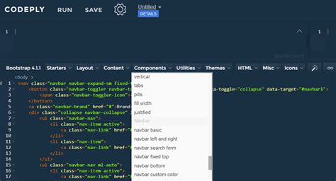 bootstrap css examples
