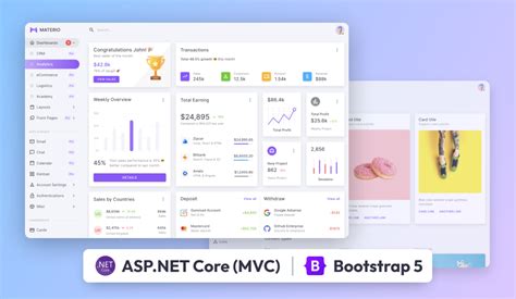 Bootstrap Dashboard Template Mvc 5