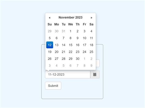 bootstrap datepicker set end date