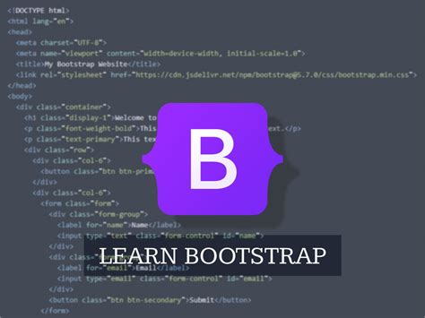 bootstrap examples with code