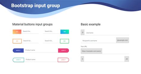 bootstrap form input group