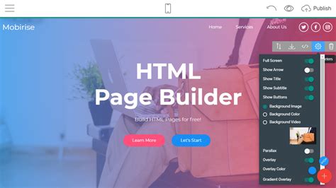 bootstrap html builder online