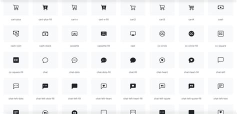 Bootstrap Icons Group