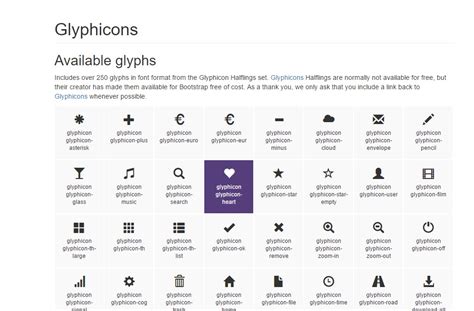 bootstrap icons list
