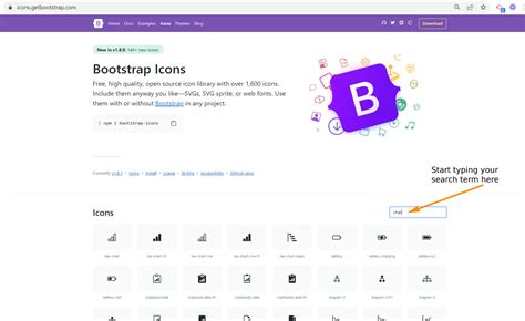 Bootstrap Icons React Size
