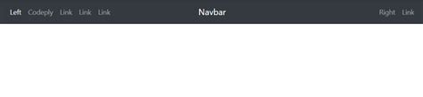 Bootstrap Navbar With Left Center And Right Aligned Items