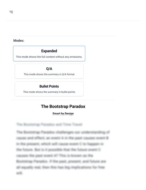 Bootstrap Paradox Eli5
