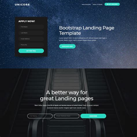 bootstrap responsive templates free download