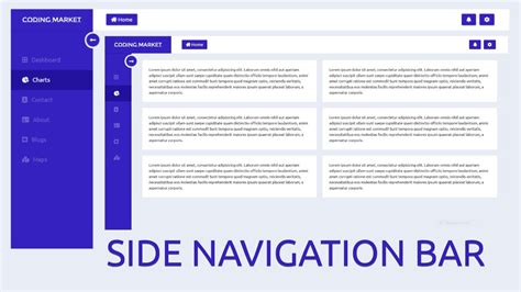 Bootstrap Side Navbar Codepen