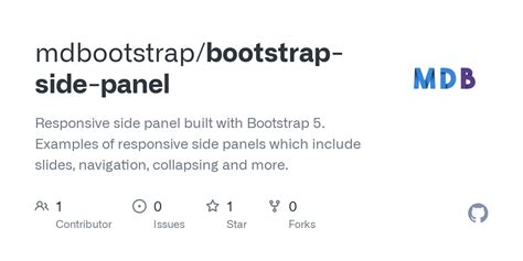 Bootstrap Side Panel