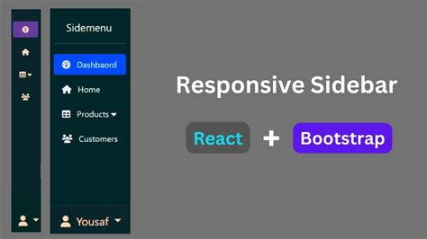Bootstrap Sidebar In React Js