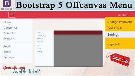Bootstrap Sidebar-Offcanvas
