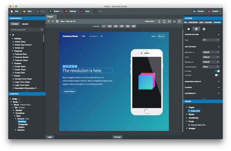 bootstrap studio download free