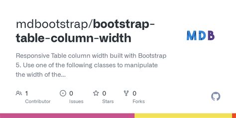 bootstrap table column width