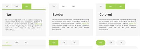 bootstrap tabs responsive
