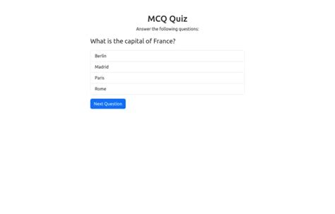 Bootstrap Theme Quiz