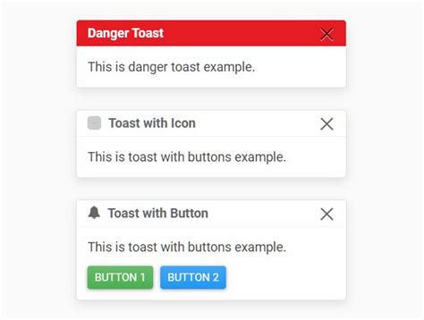 bootstrap toast javascript example