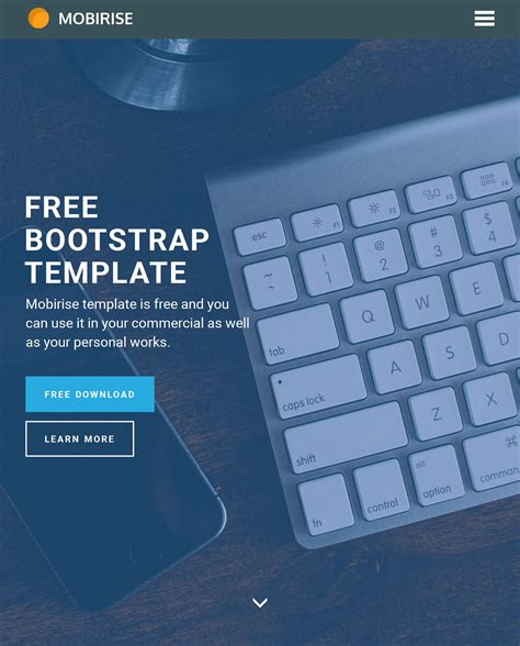 bootstrap website templates free download