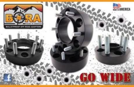 Bora Wheel Spacers Custom Offsets