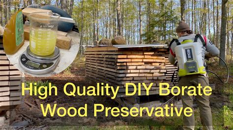 borate wood treatment recipe