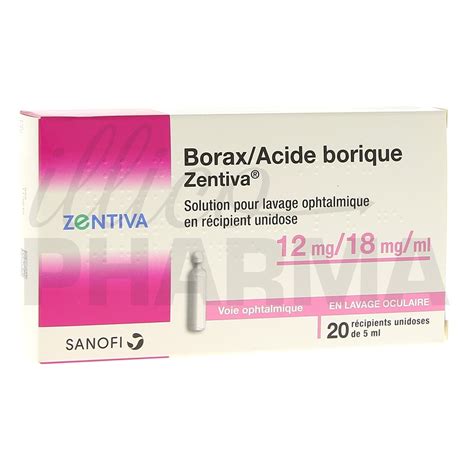 borax acide borique zentiva