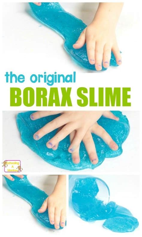 borax slime recipe easy