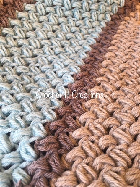 Border For Bean Stitch Blanket