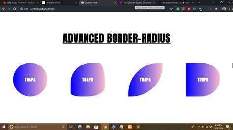Border-Radius For Mat-Table