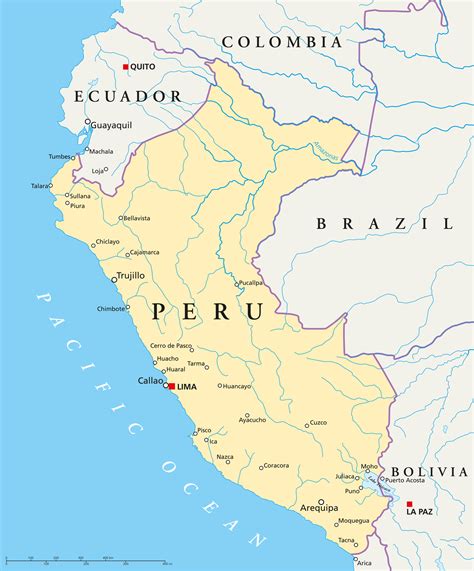 bordering countries of peru