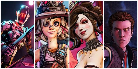 borderlands characters list