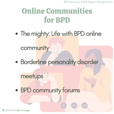 borderline personality support groups online