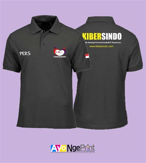 Bordir Baju Polo Shirt Murah Bandung