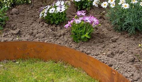 Bordure De Jardin Acier Corten s Durables Et Esthétiques