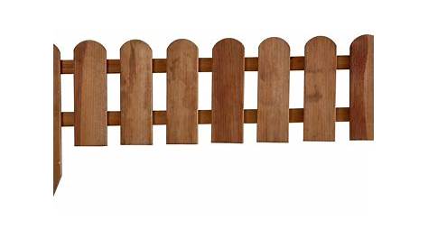 Bordure à planter Panama bois marron, H.45 x L.110 cm