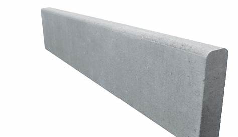 Bordure P3 classe T LG 1ml beton gris 6/20 Busca
