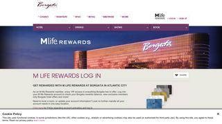 borgata m rewards login