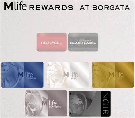 borgata rewards cards