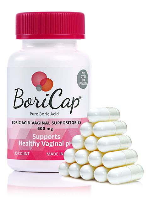 Shop NutraBlast Boric Acid Suppositories 600mg w/Vaginal Applicator