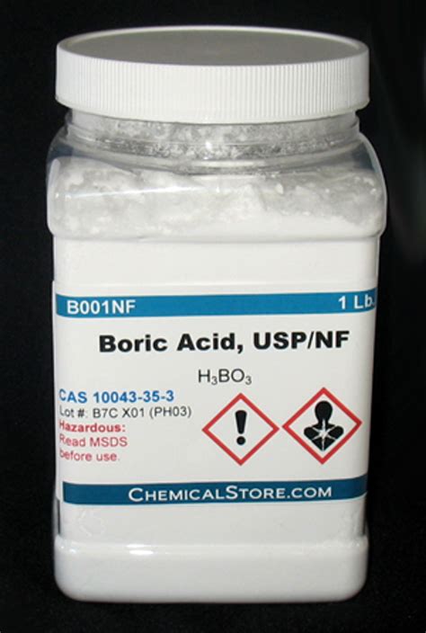 boric acid pharmaceutical grade