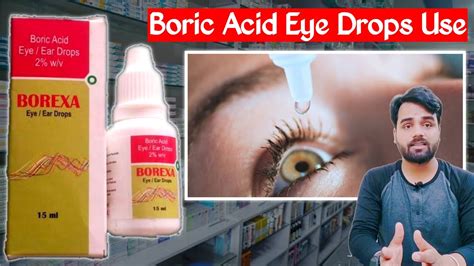 boric acid powder uses eyes