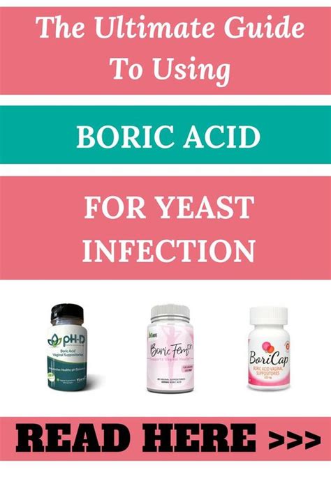 boric acid yeast treatment