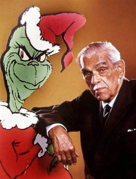 boris karloff how the grinch stole christmas