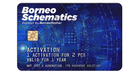 borneo schematic activation code free