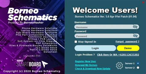 borneo schematics latest version