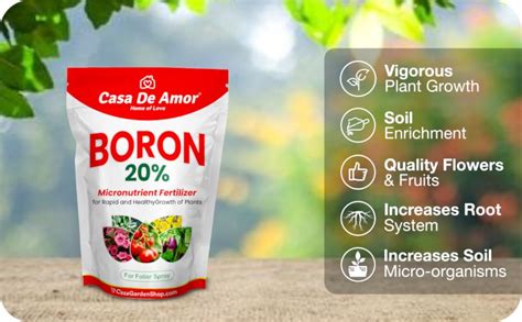 Boron Fertilizer For Plants