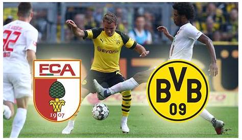 FC Augsburg - Borussia Dortmund: Ausgangslage, Zahlen und Personal
