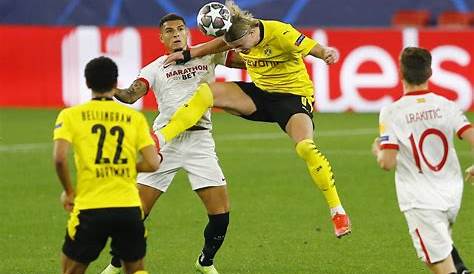 La estrella del Borussia Dortmund Haaland echa al Sevilla de la